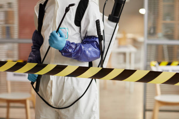 Professional Infectious Disease Decontamination technician working in Midway, KY